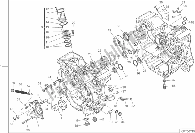 Wszystkie części do 010 - Para Pó? Korb Ducati Monster 821 Thailand 2017